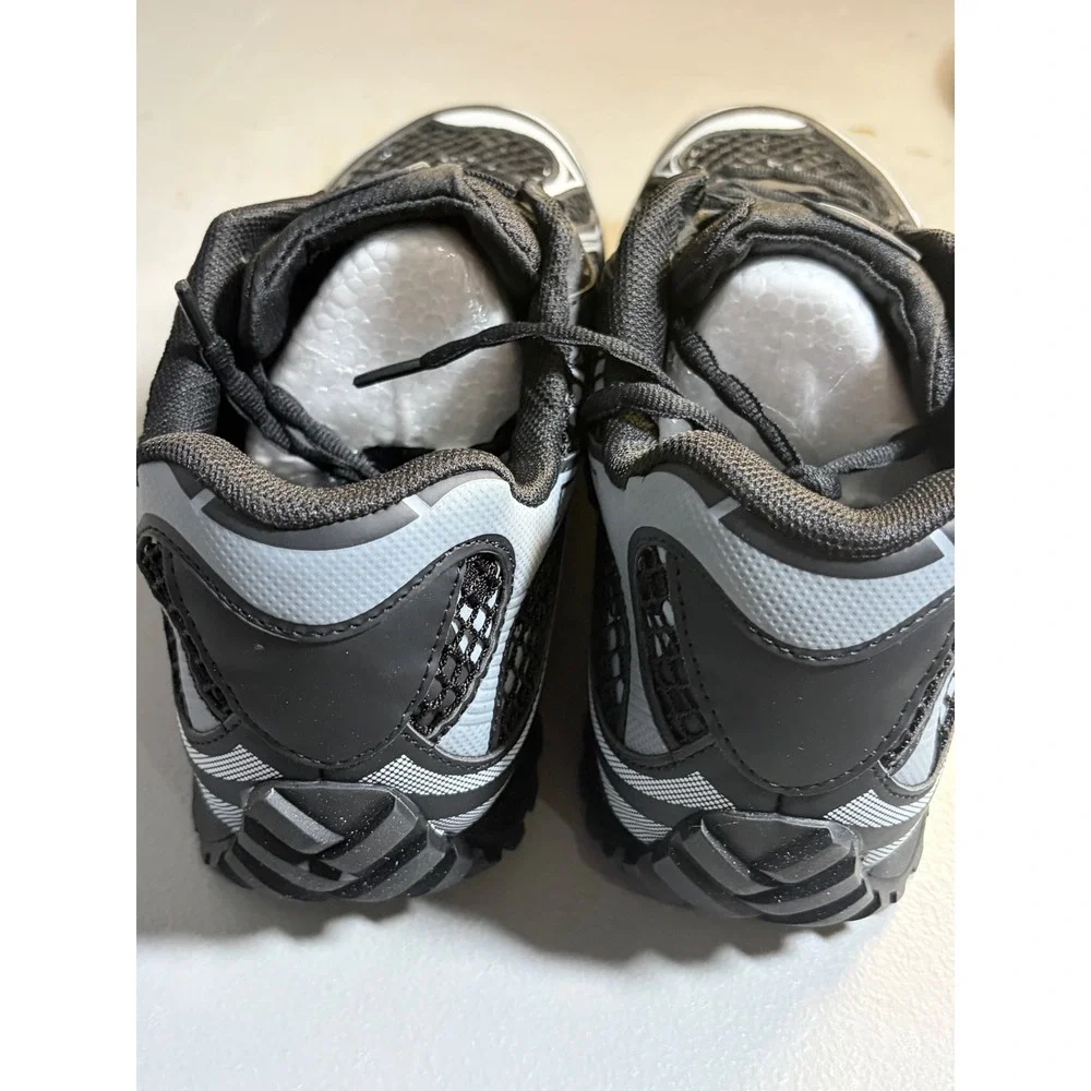 Bottega Veneta Black and White Men's Runner Mesh Sneakers